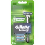 Gillette Sensor3 Sensitive 6 ks – Zbozi.Blesk.cz