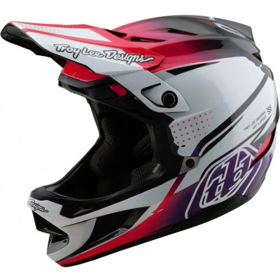 Troy Lee Designs D4 Carbon drip white 2022 – Hledejceny.cz