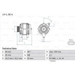 Generátor BOSCH 0 986 049 211