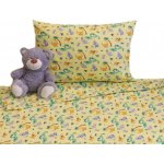 Tibex povlečení Dino žluté 90 x 135 cm 40 x 60 cm – Zboží Dáma