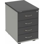 Hobis K 34 C N 4 zásuvky napříč 60 cm šedá šedá – Hledejceny.cz