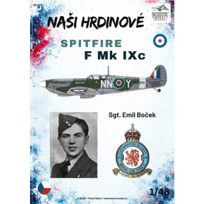 Bestr model Spitfire F Mk IXc (Emil Boček) – Hledejceny.cz