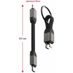 Swissten 71551030 USB-C / LIGHTNING, 9,7cm – Zboží Živě