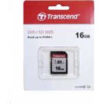 Transcend SDHC 16 GB UHS-I U1 TS16GSDC300S – Zbozi.Blesk.cz