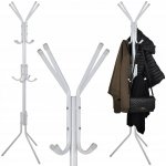 Ruhhy 23814 Stojanový věšák 175 x 42 cm bílý – Sleviste.cz