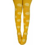 Gatta Dívčí vzorované punčocháče Puntíky žluté – Zbozi.Blesk.cz