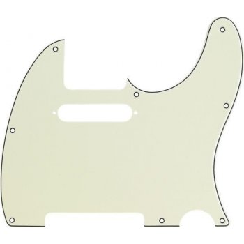 Fender 3-Ply 8-Hole Mount Telecaster Pickguard Black