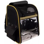 Purlov Batoh pro přepravu zvířat s terasou, oxford + polyester + PVC + PE, 35 x 41,5 x 28 cm – Zbozi.Blesk.cz