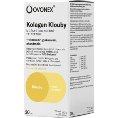 Ovonex Kolagen Klouby citronová příchuť 140 g – Hledejceny.cz