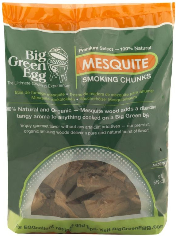 Big Green Egg Dřevěné špalíky na uzení 9 l mesquite