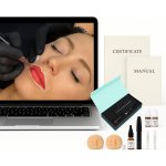 Online kurz Permanentní make-up stínové rty s tetovacím perem, skripty a certifikátem – Hledejceny.cz