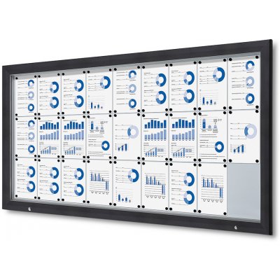 Jansen Display venkovní vitrína typu T 27 x A4 – Zboží Živě