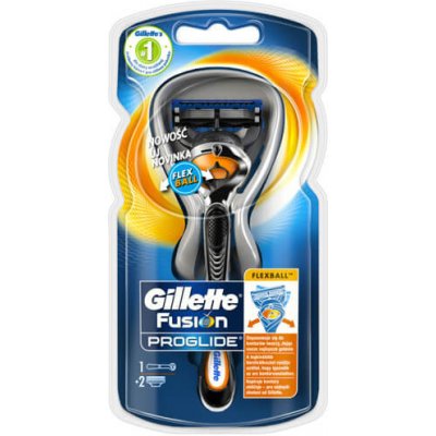 Gillette Holicí strojek ProGlide Flexball + náhradní hlavice 2 ks