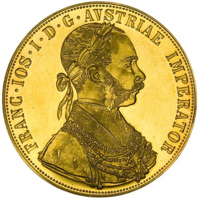 Münze Österreich Zlatá mince 4 Dukát 1915 13,76 g – Zboží Mobilmania