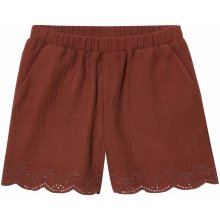lupilu Dívčí šortky hnědá