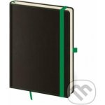 Helma 365 Linkovaný zápisník Black Green L A5 – Zboží Živě