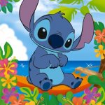 CLEMENTONI Stitch V houpací síti 104 dílků – Zboží Mobilmania