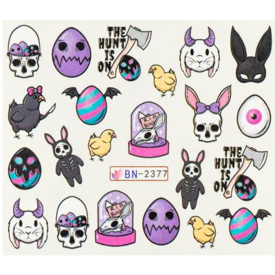 BIO nails Vodolepka BN 2377 halloween – Hledejceny.cz