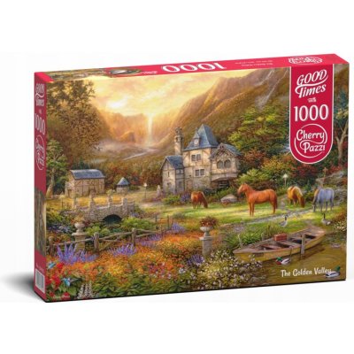Cherry Pazzi The Golden Valley 1000 dílků – Zboží Mobilmania