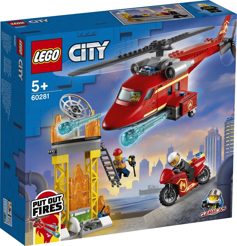 LEGO® City 60281 Hasičský záchranný vrtulník od 539 Kč - Heureka.cz