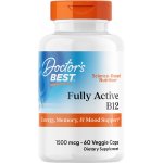 Doctor's Best Vitamin B12 Metylkobalamin aktivovaná forma 1500 mcg 60 rostlinných kapslí – Hledejceny.cz