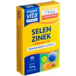 MaxiVita Selen + zinek + vitamin C a E 30 tablet – Sleviste.cz