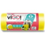viGO! barevné pytle 120 l 8ks 40 µm žluté – Zboží Dáma