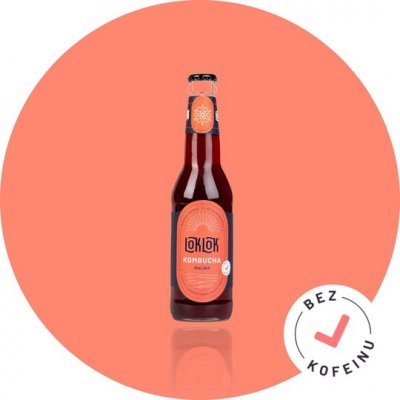 LokLok Kombucha Malina 330 ml