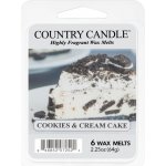 Country Candle Cookies & Cream Cake vosk do aromalampy 64 g – Hledejceny.cz