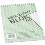 Bobo bloky s horní spirálou kroužkový blok horní spirála A5 čtvereček 50 listů – Hledejceny.cz
