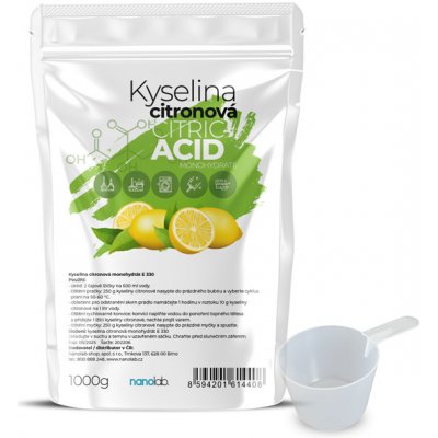 Nanolab Kyselina citronová 1 kg – Hledejceny.cz