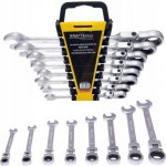 Kraft & Dele Ráčnové očkoploché klíče s kloubem, sada 8 ks KD11302 – Zboží Dáma