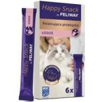 Feliway Happy Snack Losos 6 x 15 g – Hledejceny.cz