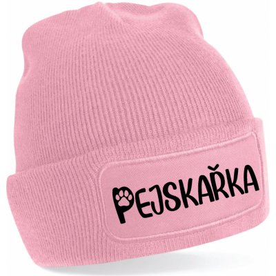 Beechfield čepice s potiskem pejskařka staroružová – Hledejceny.cz