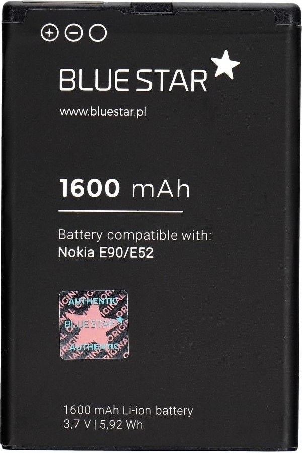 BlueStar BS Premium - Nokia 6650f/E52/BL-4L 1600mAh