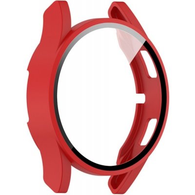 VSECHNONAMOBIL 89197 PC FULL COVER Plastový kryt se sklem pro Samsung Galaxy Watch FE červený – Zboží Živě