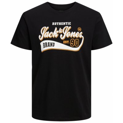Jack&Jones pánské triko JJELOGO Standard Fit 12233594 Black