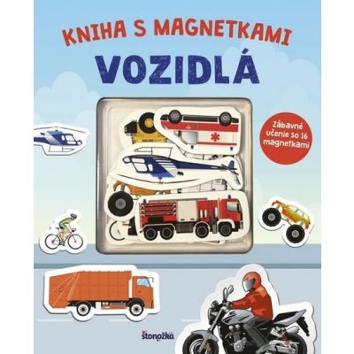 Kniha s magnetkami: Vozidlá – Zbozi.Blesk.cz