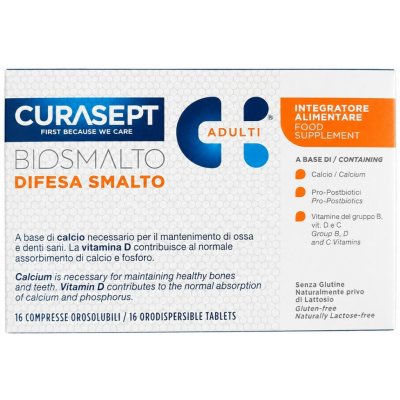 Curasept Biosmalto Probiotico orální probiotikum 16 ks – Hledejceny.cz