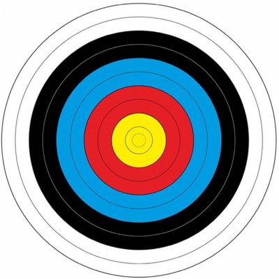 Terč Yate 80 cm 10 ks – Zboží Mobilmania