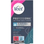 Veet Professional Voskové pásky na nohy a tělo pro citlivou pokožku 40 ks – Sleviste.cz