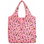 Bagmaster Skládací nákupní taška na zip SHOPPING BAG 22 G PINK – Zbozi.Blesk.cz