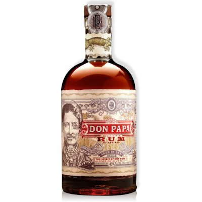 Don Papa Rum 7y 40% 0,7 l (holá láhev) – Zboží Dáma