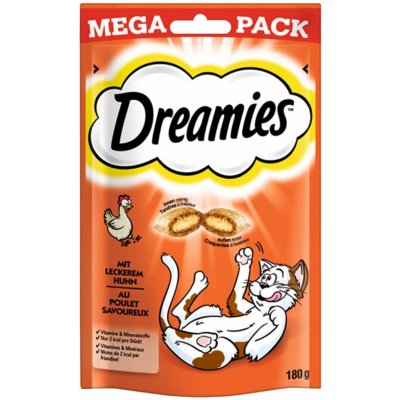 Dreamies Mega Pack s kuřecím masem 180 g