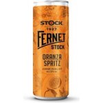 Fernet Stock Orange spritz 6% 0,25 l (plech) – Zboží Dáma