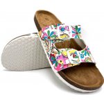 Dámské biopantofle bílé se vzorem – Hledejceny.cz