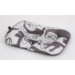 Simply Good Polštářek na koupání miminka MONKEYs šedá – Zboží Dáma