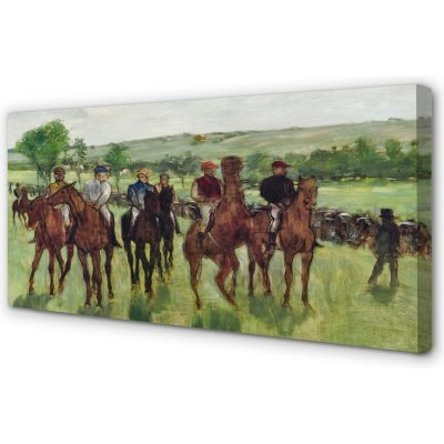 Obrazy na plátně Art jízda na koni 100x50 cm – Zboží Mobilmania