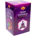 Sandesh SAC Vonné tyčinky Seven Chakras 7 x 5 tyčinek – Hledejceny.cz