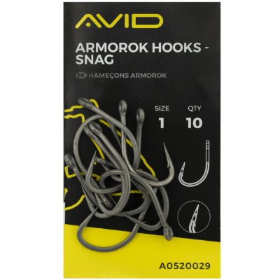 Avid Carp Armorok Snag Barbed vel.6 10 ks – Hledejceny.cz